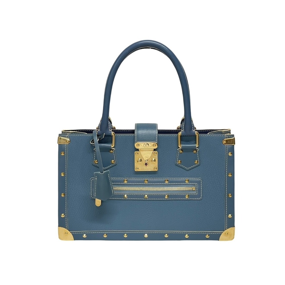 LOUIS VUITTON Suhali Faburo tote bag handbag blue